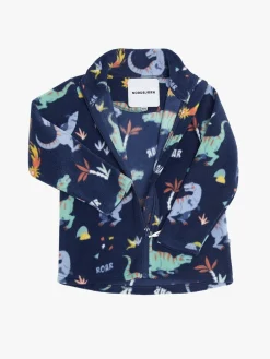 Fleecetøj|Nordbjrn Nordbjørn Malö Fleecetrøje, Dinoland Naval Academy Blå/Orange