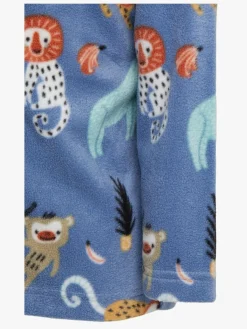 Børn Nordbjrn Nordbjørn Malö Fleecetrøje, Monkey Buisness Country Blue