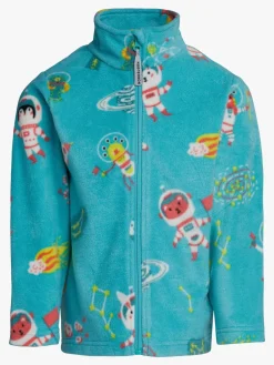 Børn Nordbjrn Fleecetøj-Nordbjørn Malö Fleecetrøje, Space Jam Aqua Sea