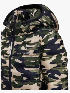 Børn Nordbjrn Nordbjørn Milano Dynejakke, Classic Camo