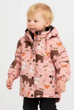 Børn Nordbjrn Nordbjørn Minilanche Dynejakke, Mellow Rose