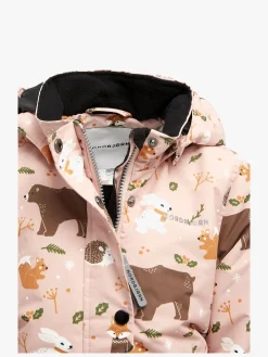 Børn Nordbjrn Nordbjørn Minilanche Dynejakke, Mellow Rose