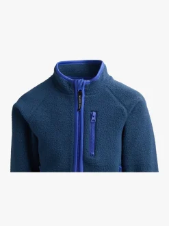 Børn Nordbjrn Fleecetøj-Nordbjørn Mollösund Fleecetrøje, Insigna Blue