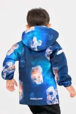 Overtøj|Nordbjrn Nordbjørn Montreal Softshelljakke, Space Man Blå/Grå