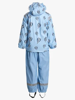 Børn Nordbjrn Nordbjørn Nordvik Foret Regnsæt, Navy