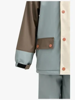 Børn Nordbjrn Nordbjörn Pallas Foret Regnsæt, Silver Blue