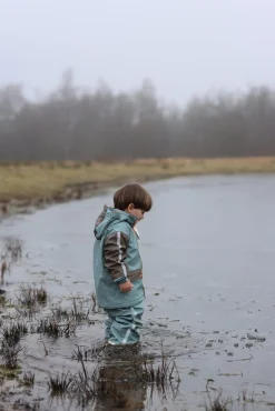 Børn Nordbjrn Nordbjörn Pallas Foret Regnsæt, Silver Blue