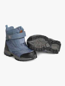 Børn Nordbjrn Nordbjørn Polar Reflective Vinterstøvler, Petrol Blue