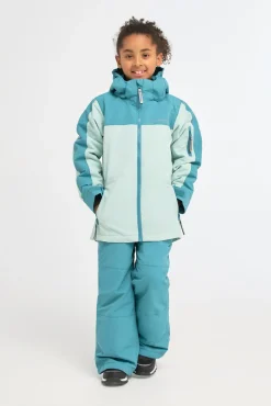 Vintertøj|Nordbjrn Nordbjørn Åre Skijakke, Green Combo Blå