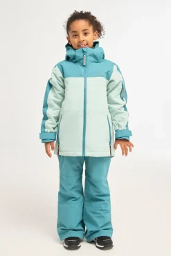 Vintertøj|Nordbjrn Nordbjørn Åre Skijakke, Green Combo Blå