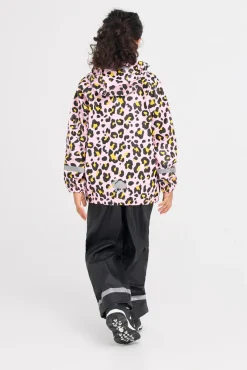 Børn Nordbjrn Nordbjørn Saltö Regnsæt, Leopardy Parfait Pink