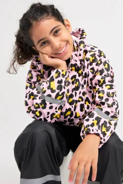 Børn Nordbjrn Nordbjørn Saltö Regnsæt, Leopardy Parfait Pink