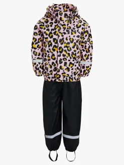 Børn Nordbjrn Nordbjørn Saltö Regnsæt, Leopardy Parfait Pink
