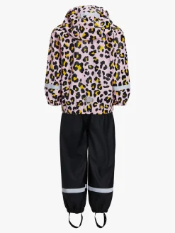 Børn Nordbjrn Nordbjørn Saltö Regnsæt, Leopardy Parfait Pink
