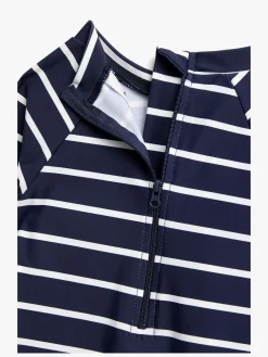 Uv & Strand|Nordbjrn Nordbjørn Sandhamn UV-Sæt, Navy Stripe Blå/Hvid