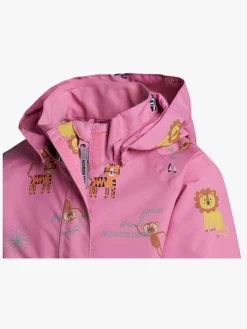 Børn Nordbjrn Nordbjørn Skaftö Skalflyverdragt, Jungle Animals Rosebloom