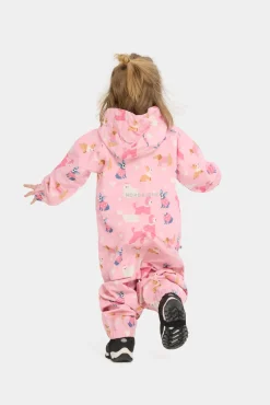 Børn Nordbjrn Nordbjørn Skaftö Skalflyverdragt, Puppy Love Candy Pink