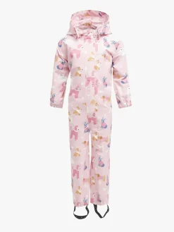 Børn Nordbjrn Nordbjørn Skaftö Skalflyverdragt, Puppy Love Candy Pink