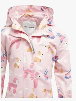Børn Nordbjrn Nordbjørn Skaftö Skalflyverdragt, Puppy Love Candy Pink