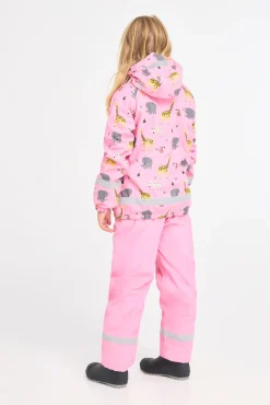 Børn Nordbjrn Nordbjørn Skagen Foret Regnsæt, Mini Safari Sachet Pink