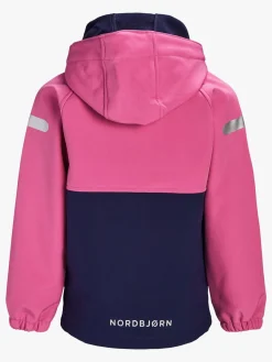 Børn Nordbjrn Nordbjørn Skanör Softshelljakke, Ibis Rose
