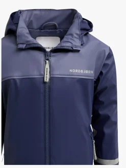 Børn Nordbjrn Nordbjørn Smögen Foret Regnjakke, Naval Academy
