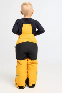 Børn Nordbjrn Nordbjørn Snowfall Skibukser, Sunflower/Solid Black