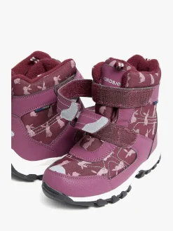 Børn Nordbjrn Støvler & Vinterstøvler-Nordbjörn Snowfall Vinterstøvler, Fuschia Rabbit