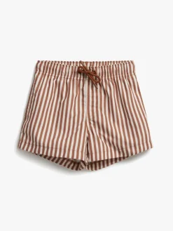 Børn Nordbjrn Nordbjørn Solarino Badebukser, Brown Stripe