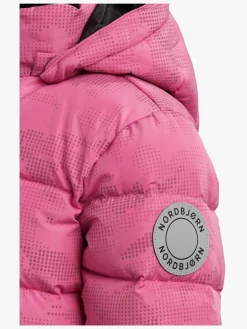 Børn Nordbjrn Nordbjørn Stardust Reflekterende Vinterjakke, Pink Power