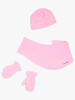 Børn Nordbjrn Nordbjørn Trollheim Sæt Vanter, Hue, Halsedisse, Wild Orchid