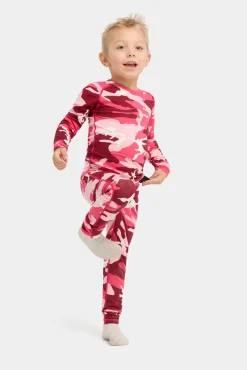 Undertøj|Nordbjrn Nordbjørn Verbier Skiundertøj Bamboo, Camo Pink Lyserød