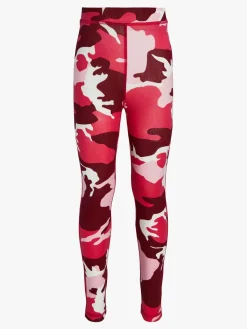 Undertøj|Nordbjrn Nordbjørn Verbier Skiundertøj Bamboo, Camo Pink Lyserød