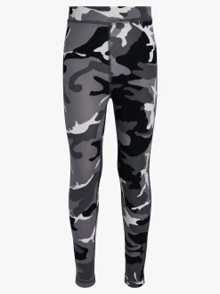 Børn Nordbjrn Nordbjørn Verbier Skiundertøj Bamboo, Camo Black