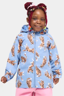 Børn Nordbjrn Nordbjørn Vinga Skaljakke, Tiger Mania Blue Bonnet