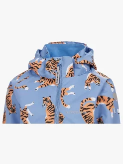 Børn Nordbjrn Nordbjørn Vinga Skaljakke, Tiger Mania Blue Bonnet