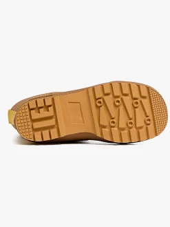 Børn Nordbjrn Nordbjörn Viskan  Forede Gummistøvler, Tobacco Brown/York Yellow