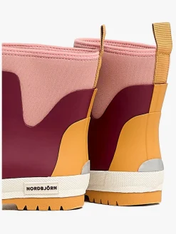 Børn Nordbjrn Nordbjörn Viskan  Forede Gummistøvler, Madder Brown/Rose Dawn/Inca Gold