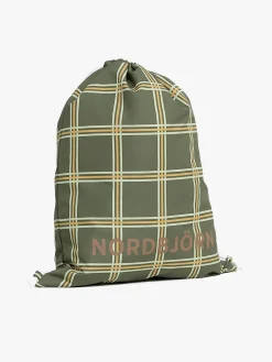 Børn Nordbjrn Tasker-Nordbjörn Vävarevallen Gymnastikpose, Capulet Olive check