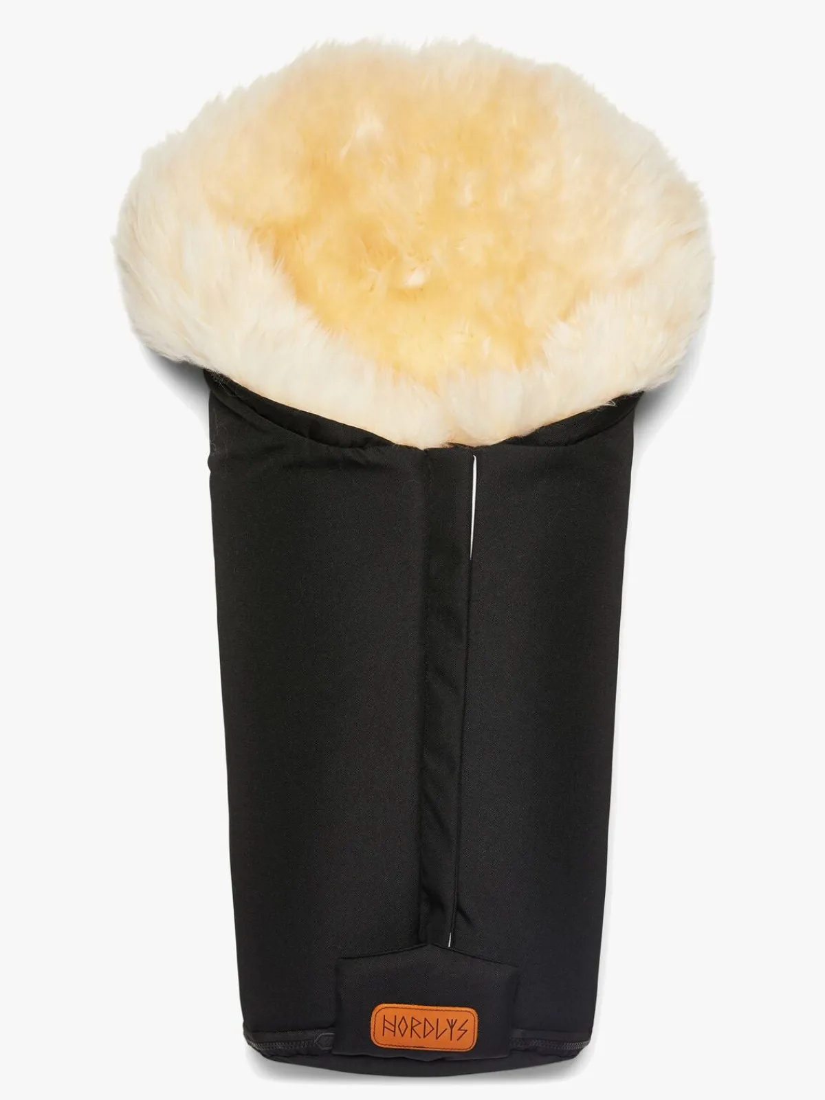 Nordlys Køreposer-Idun Mini Kørepose Lammeskind, Black/Natural