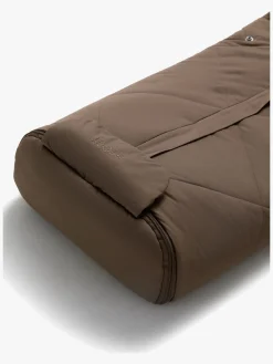 Nordlys Køreposer-Thyra Lammeskindskørepose, Valnød/Beige
