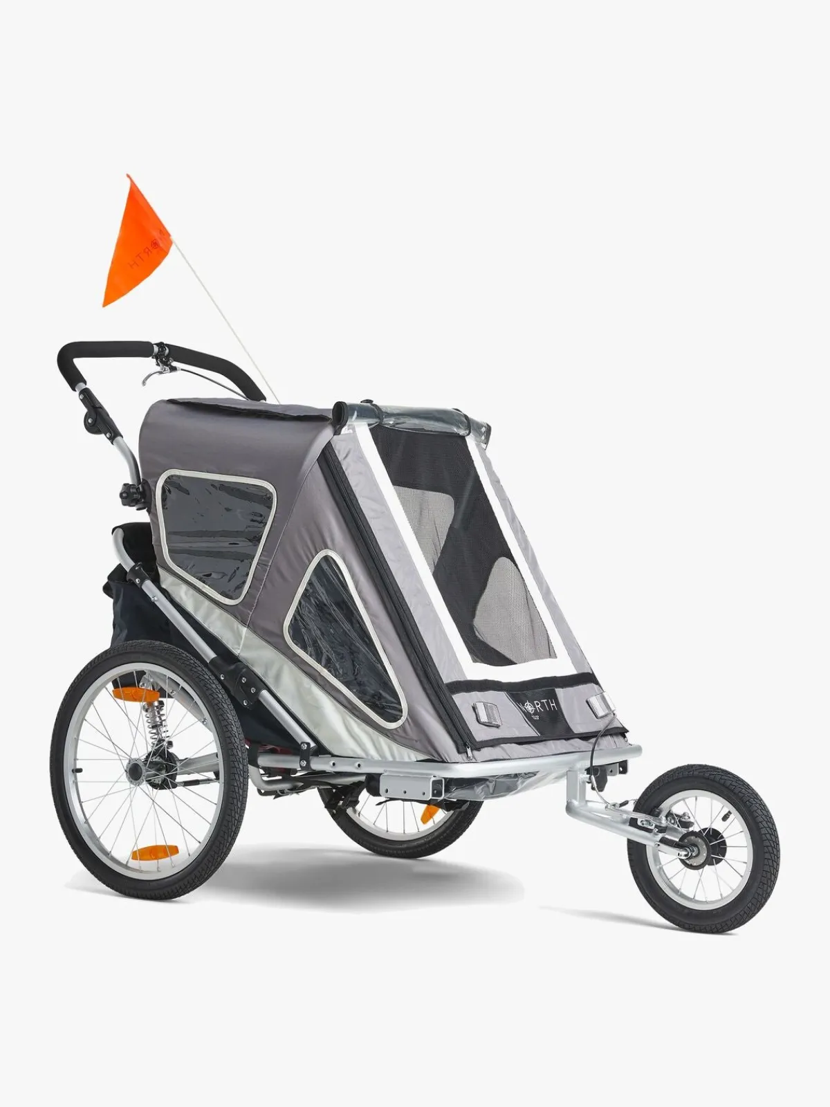 North135 North 13.5 Speeder 2 Cykelanhænger, Grey