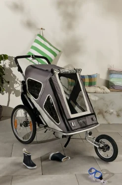 North135 North 13.5 Speeder 2 Cykelanhænger, Grey