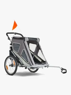 North135 North 13.5 Speeder 2 Cykelanhænger, Grey