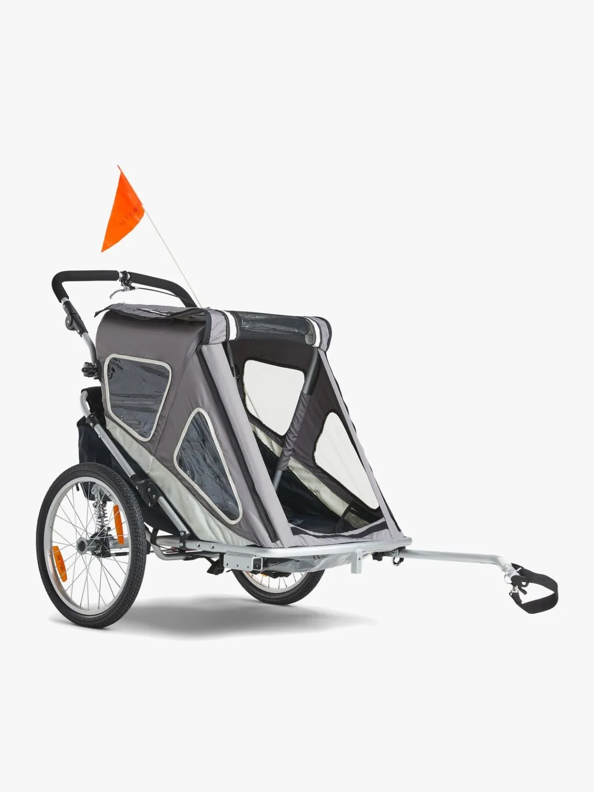 North135 North 13.5 Speeder 2 Cykelanhænger, Grey