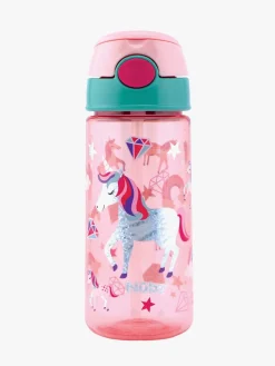 Nuby Soft Straw Push Drikkedunk Enhjørning 540 ml, Pink