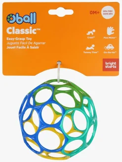 Babylegetøj|Oball Classic Bold, Blå/Grøn Grøn/Blå