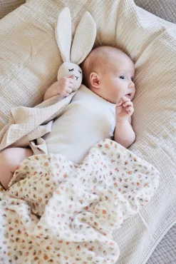 OhPoppy Oh, Poppy! Leia  Kanin Nusseklud, Linen Beige