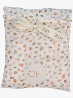Børn OhPoppy Oh, Poppy! Vega Musselin Sengesæt Tremmeseng 70x80, Poppy Fresh Vanilla