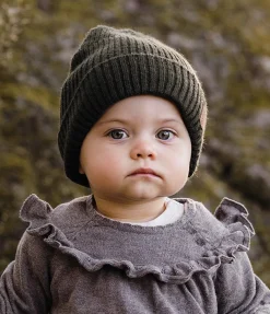 Børn OICANWear OICAN Wear Strikhue med Hovedbeskyttelse, Green